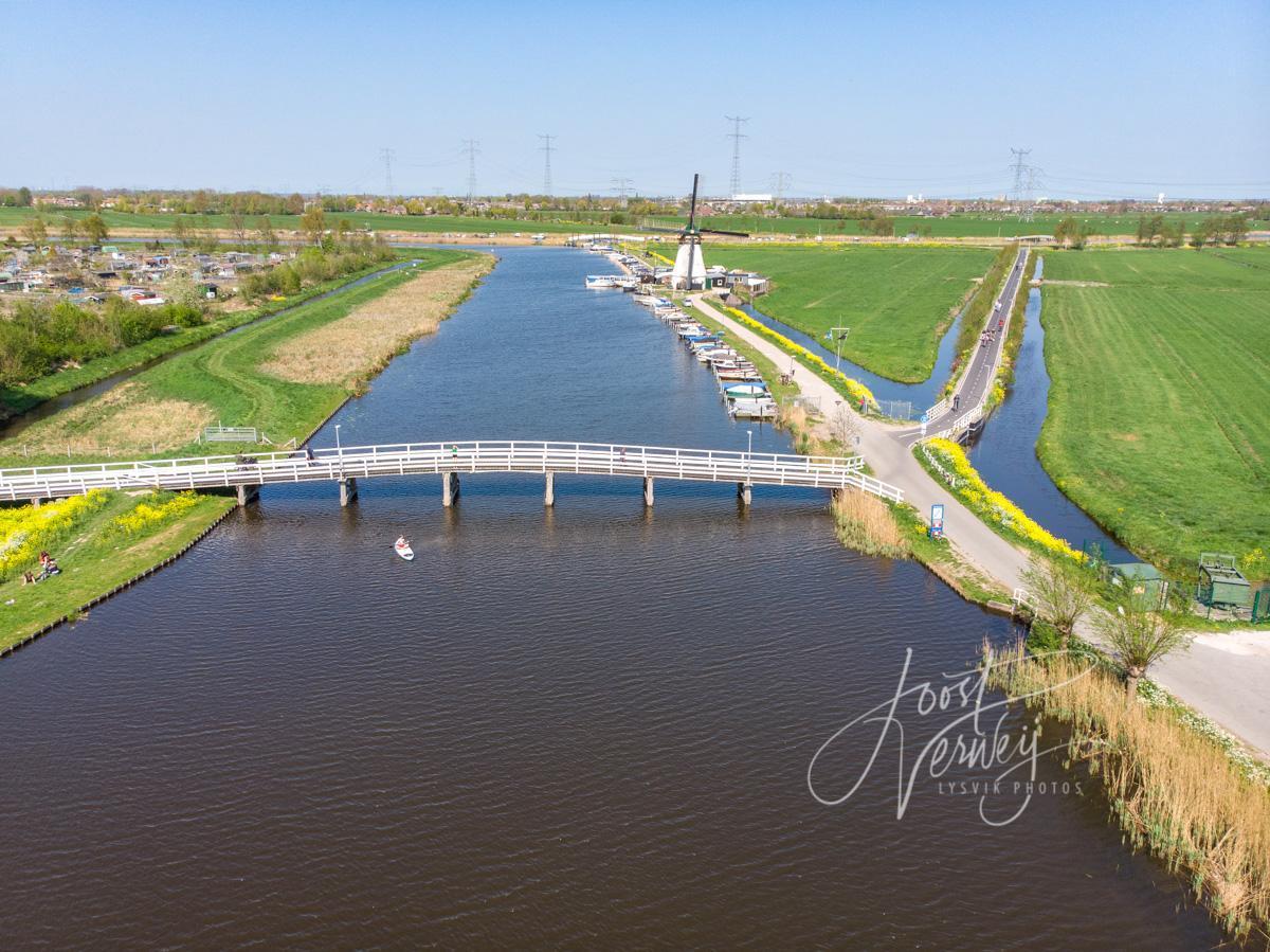 Brug over de het Nieuwe Waterschap