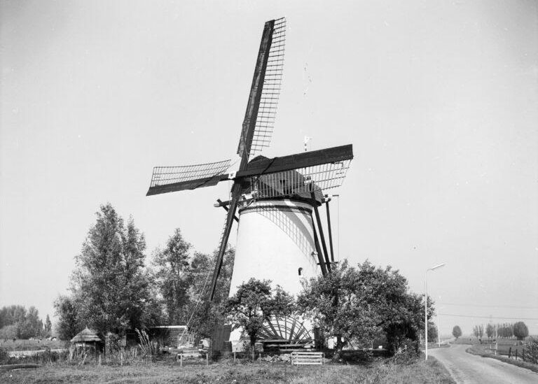 Kooiwijkse molen in Oud-Alblas