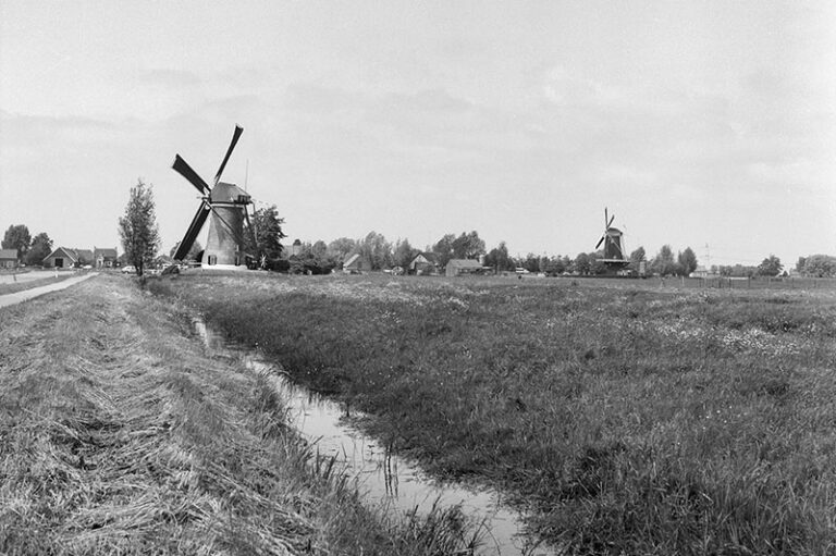 Peilmolen in Oud-Alblas