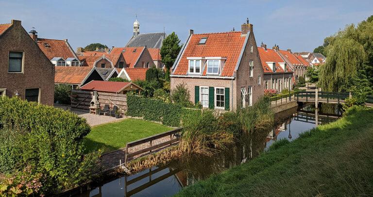 Middeleeuwse gracht in Nieuwpoort