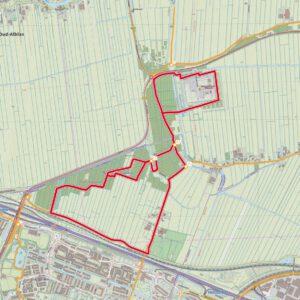 Wandelroute Alblasserbos Oost 10km