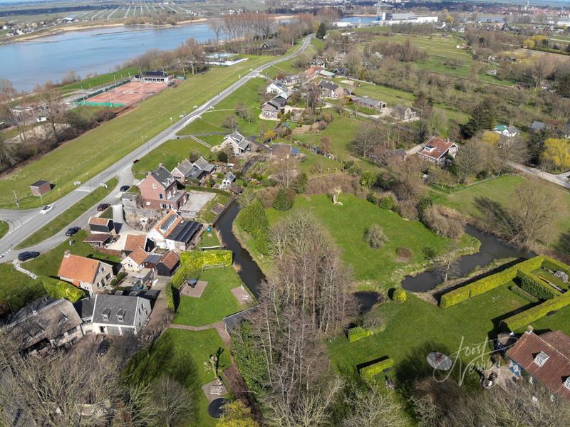 Luchtfoto buurtschap Gelekens