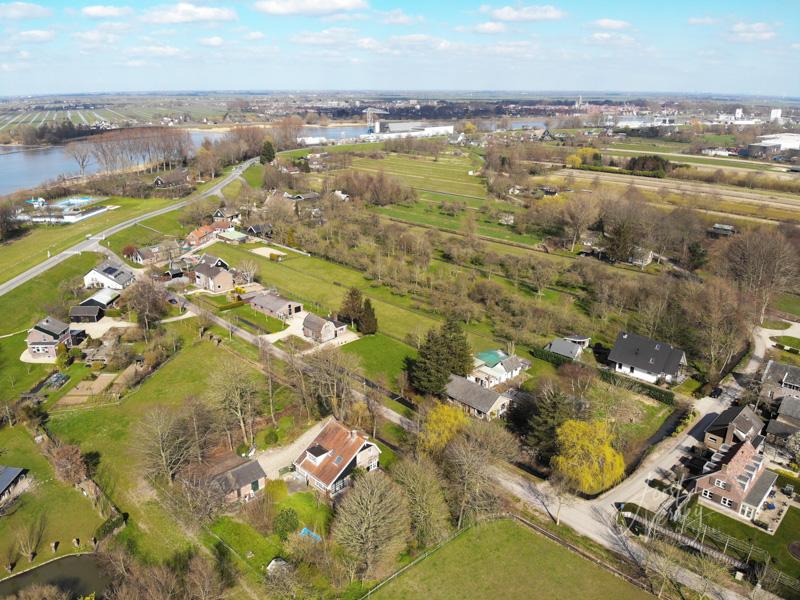 Luchtfoto buurtschap Liesveld