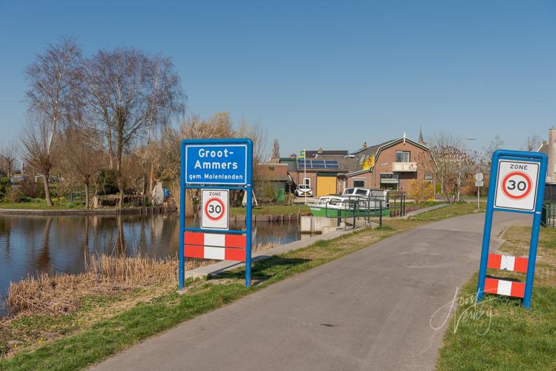 Plaatsnaambord Groot-Ammers