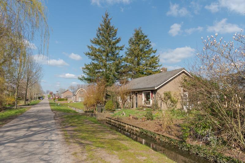 Straatje in het buurtschap Liesveld