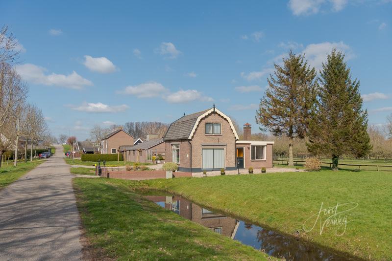 Straatje in het buurtschap Liesveld