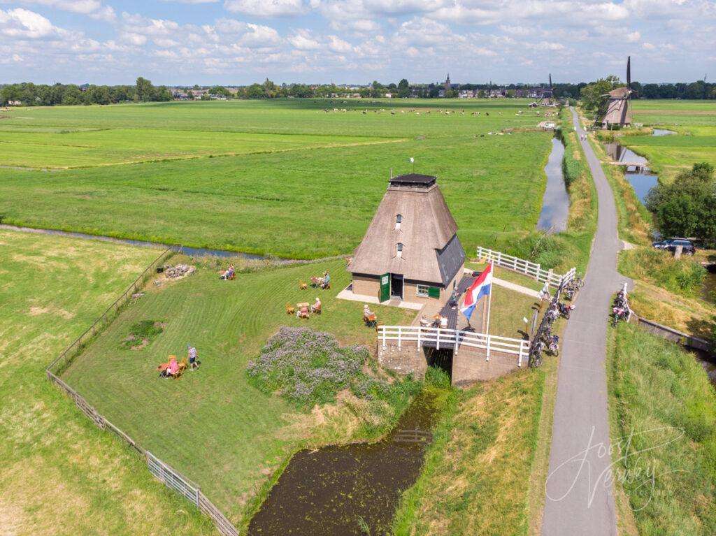 Luchtfoto Hoge Tiendwegmolen