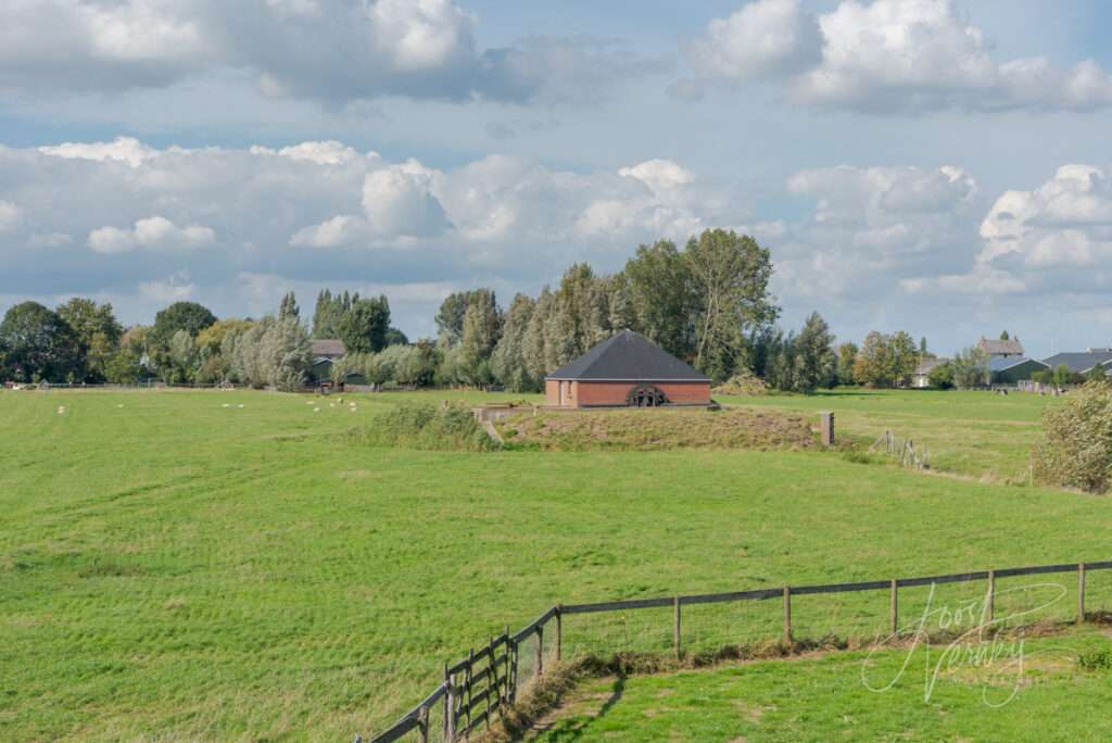 Fundering Sluismolen in Streefkerk