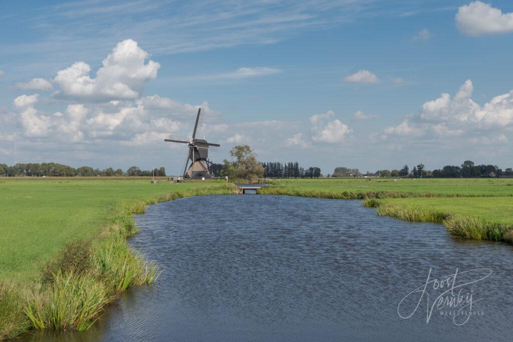 Oude Weteringmolen in Streefkerk