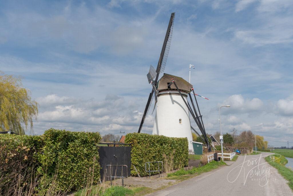 Kooiwijkse molen in Oud-Ablas