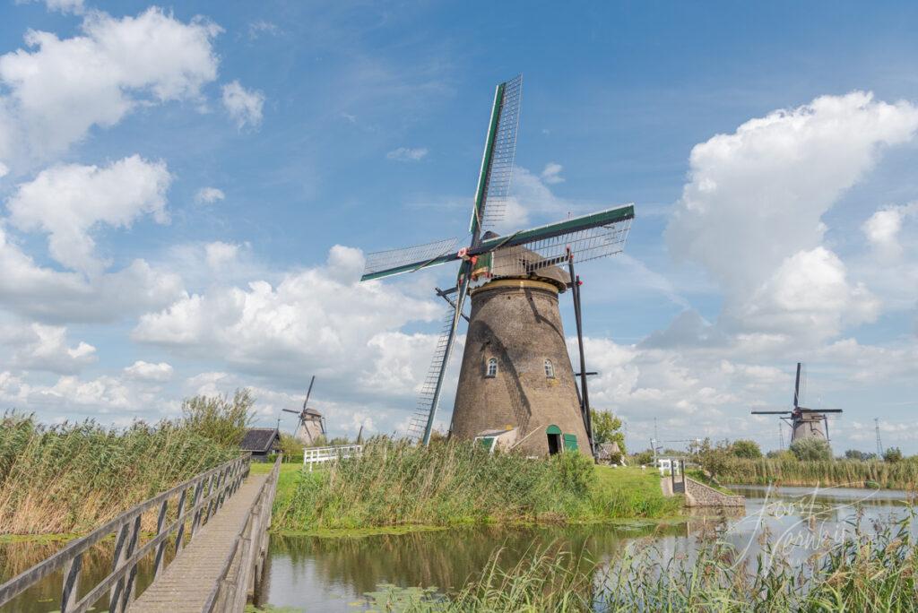 Molen Nederwaard no 5 in Kinderdijk