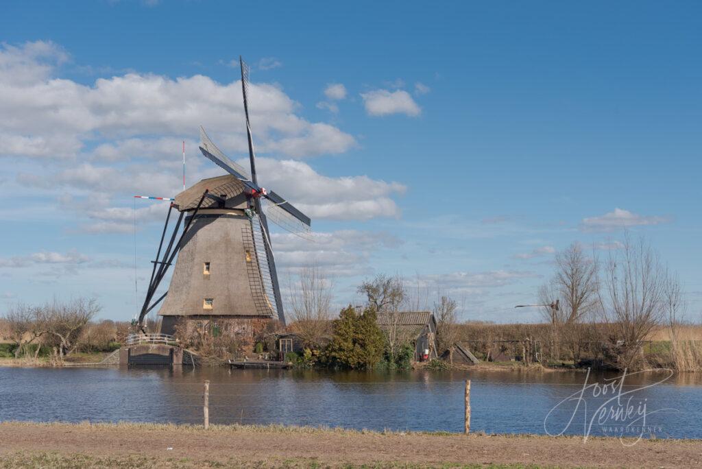 Molen Overwaard no 2 in Kinderdijk