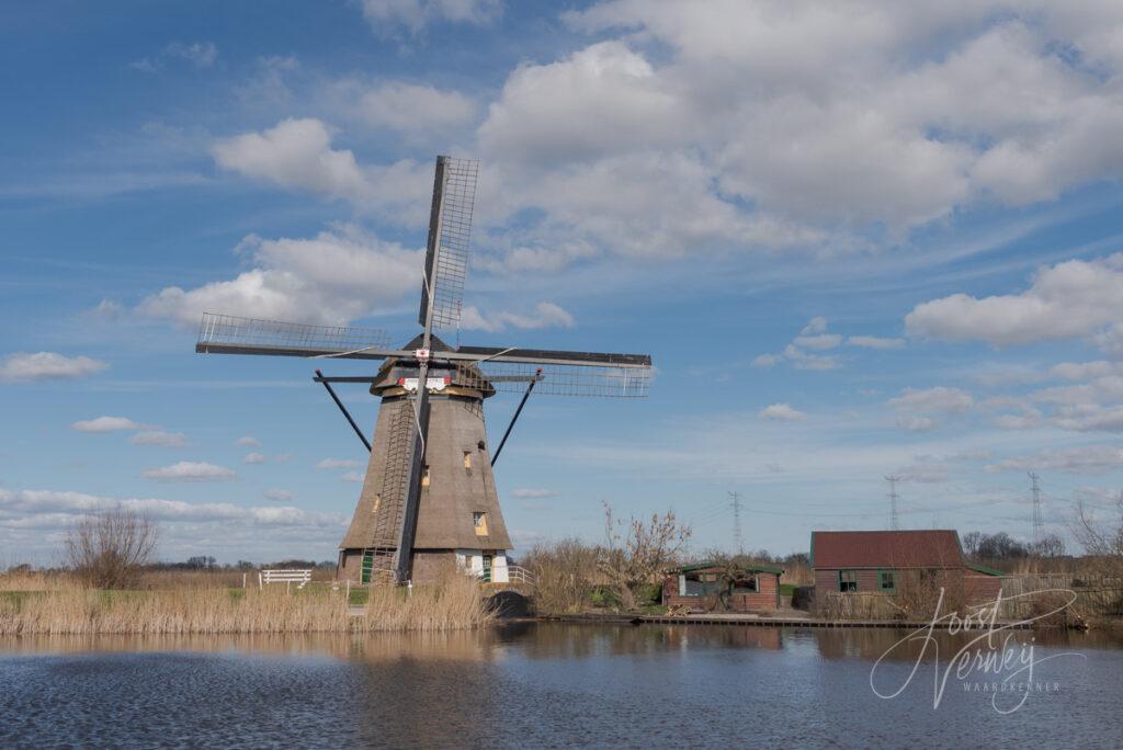 Molen Overwaard no 8 in Kinderdijk