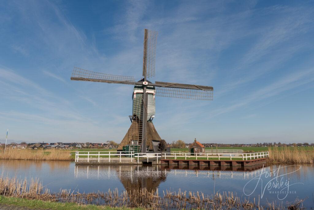 Gelkenes molen in Groot-Ammers